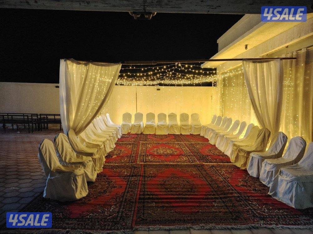 تأجير جميع مستلزمات الأفراح والمناسبات بأقل الأسعار4