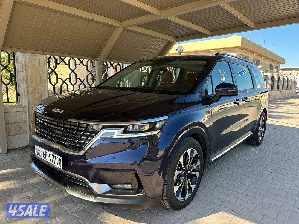 كيا كرنفال 2022 ماشي 80 كامل المواصفات شرط الفحص5