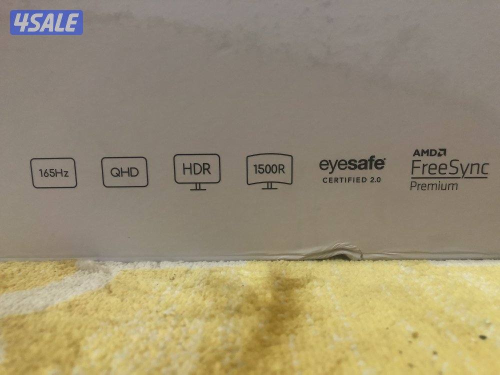 شاشةجيم32كيرف165هرتزجديدة5