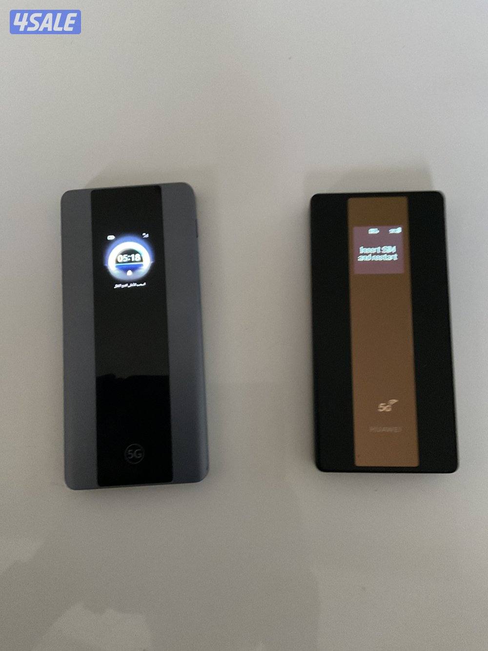 للبيع راوتر هواوي 5g مستعمل سعر الحبه 60 دينار0