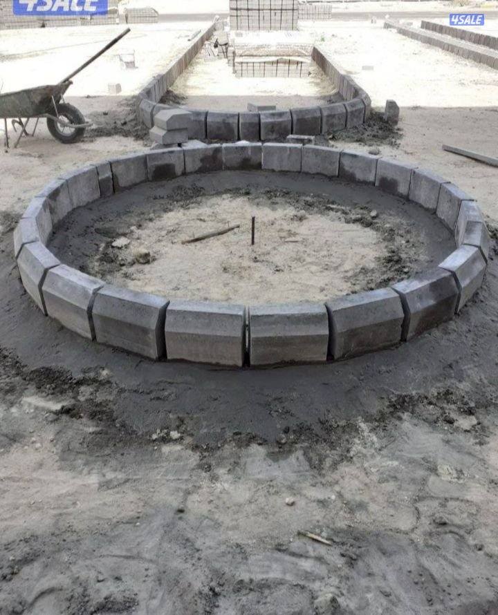 معلم موزاييك ارضيات وبلاط متداخل وكربستون ومصفت سيارات6