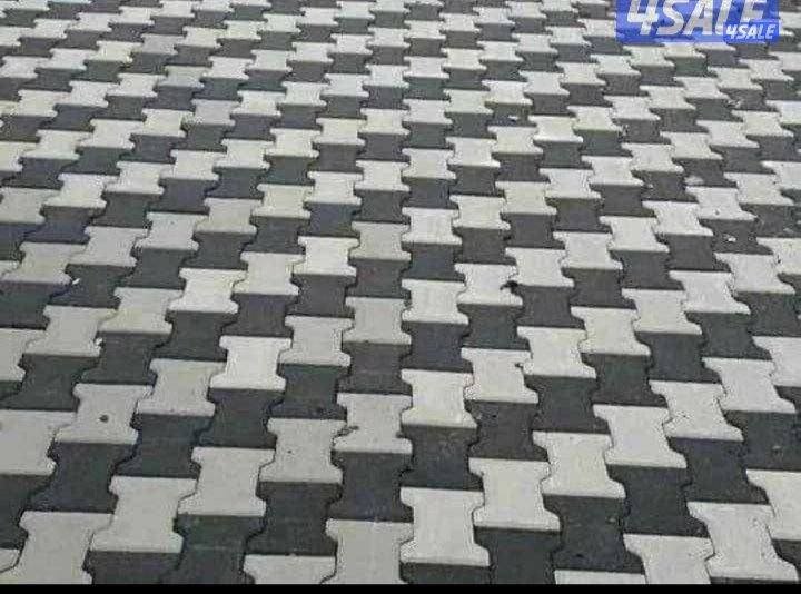 معلم موزاييك ارضيات وبلاط متداخل وكربستون ومصفت سيارات14