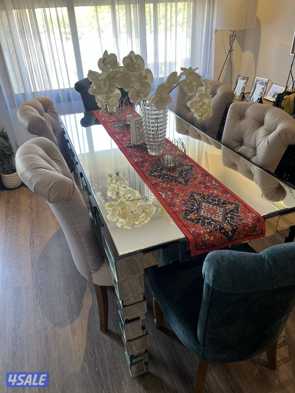 من ميداس طولة الأكل مع 6 كراسي1