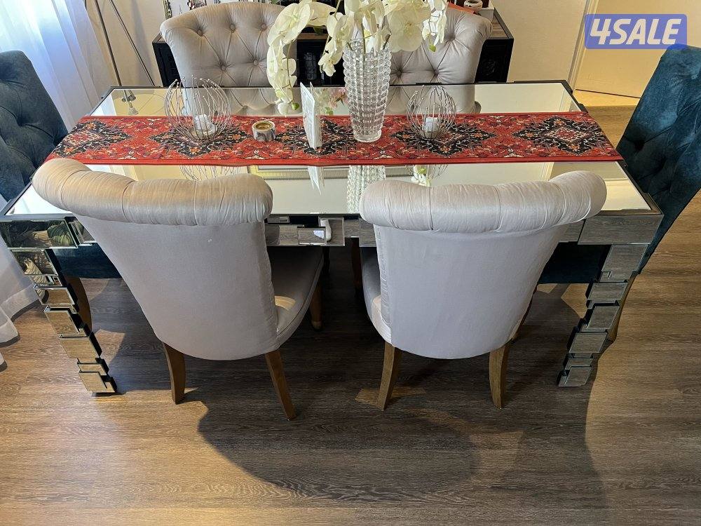 من ميداس طولة الأكل مع 6 كراسي2