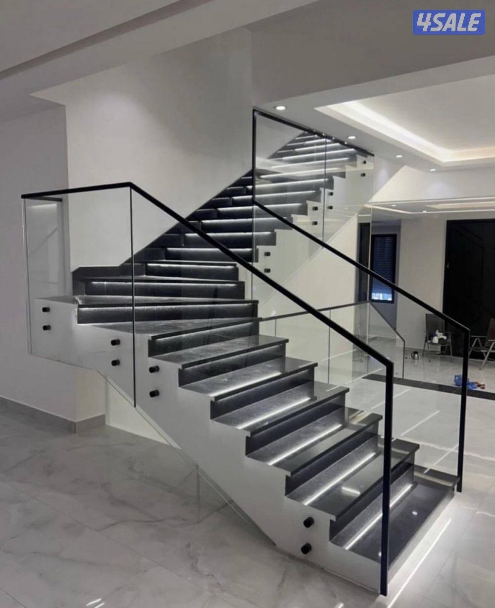 زجاج ومرايا سكريت درابزين3