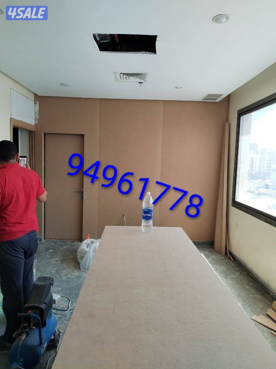 نجار ابواب وأبواب عاذل الصوت وطوف جبس بورد وديكورات4