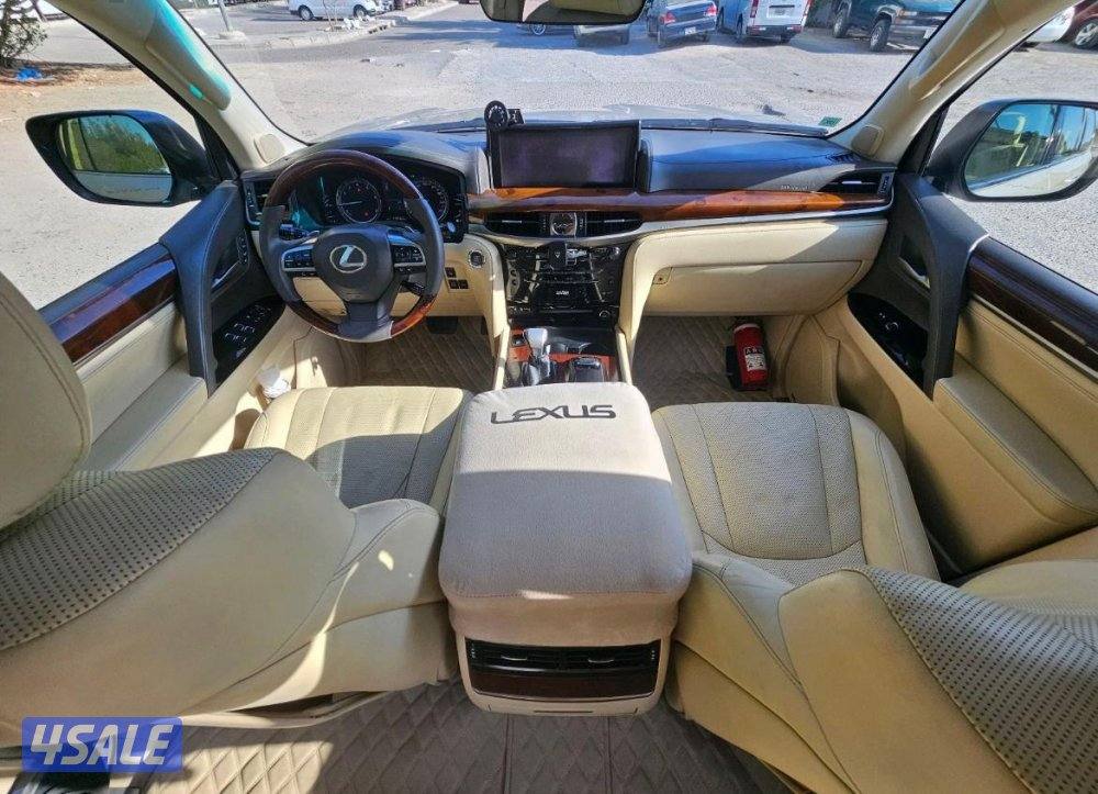 للبيع جيب لكزس 570 كامل المواصفات 2016 شرط الفحص5