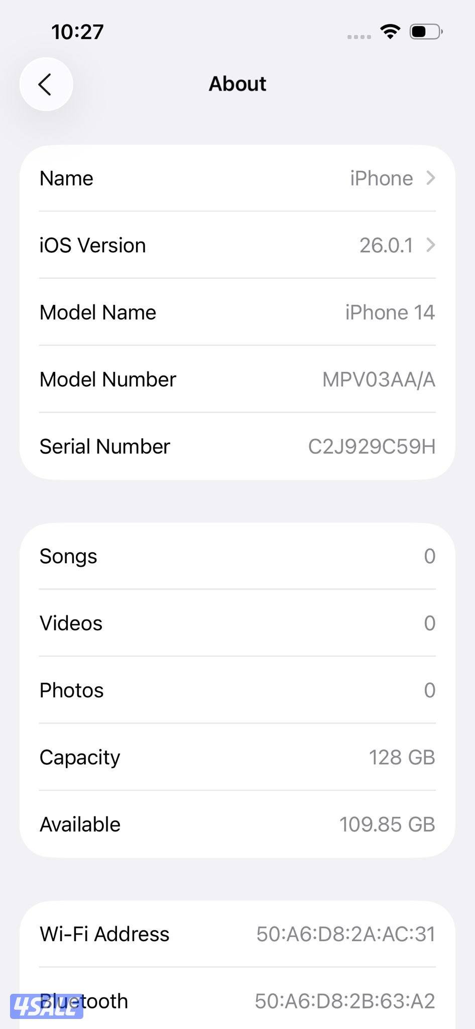 آيفون 14 – 128GB – بنفسجي | iPhone 14 – 128GB – Purple11