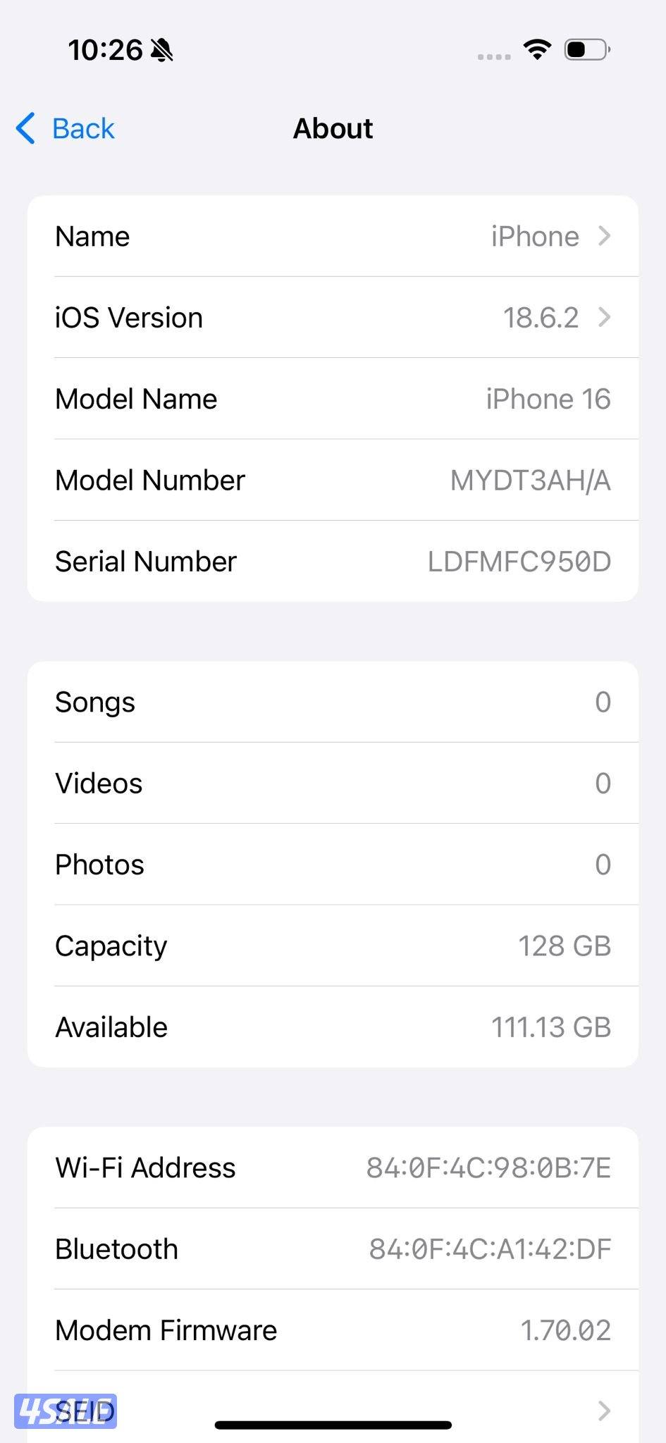 آيفون 16 – 128GB – وردي | iPhone 16 – 128GB – Pink8