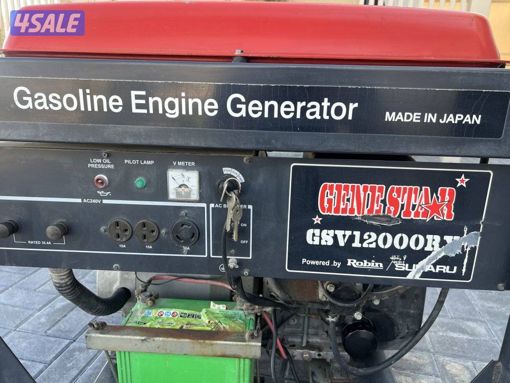 للبيع مولّد كهربا 12000 روبن0