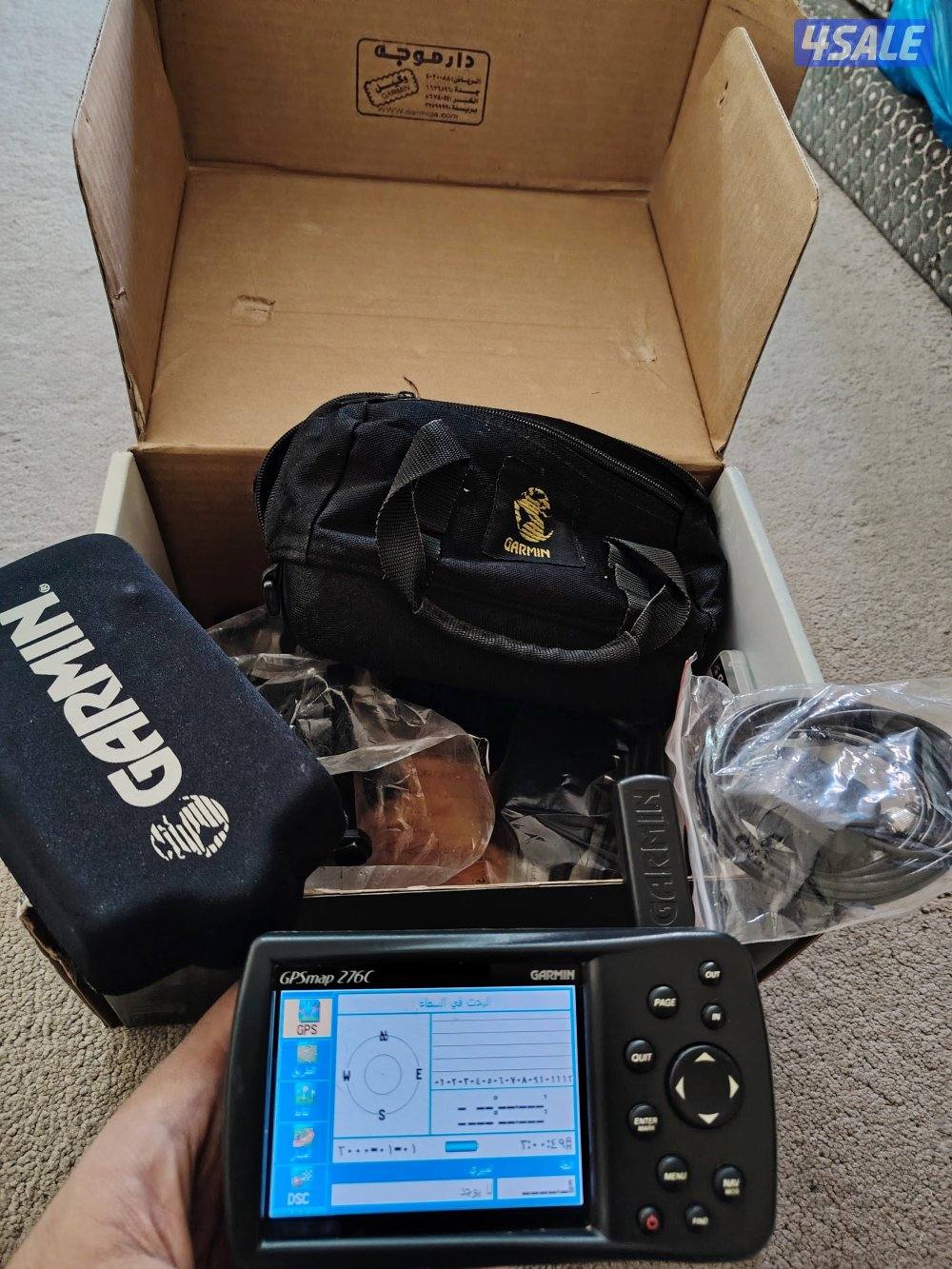 للبيع garmin 276c و مونتنا و etrex 30x5