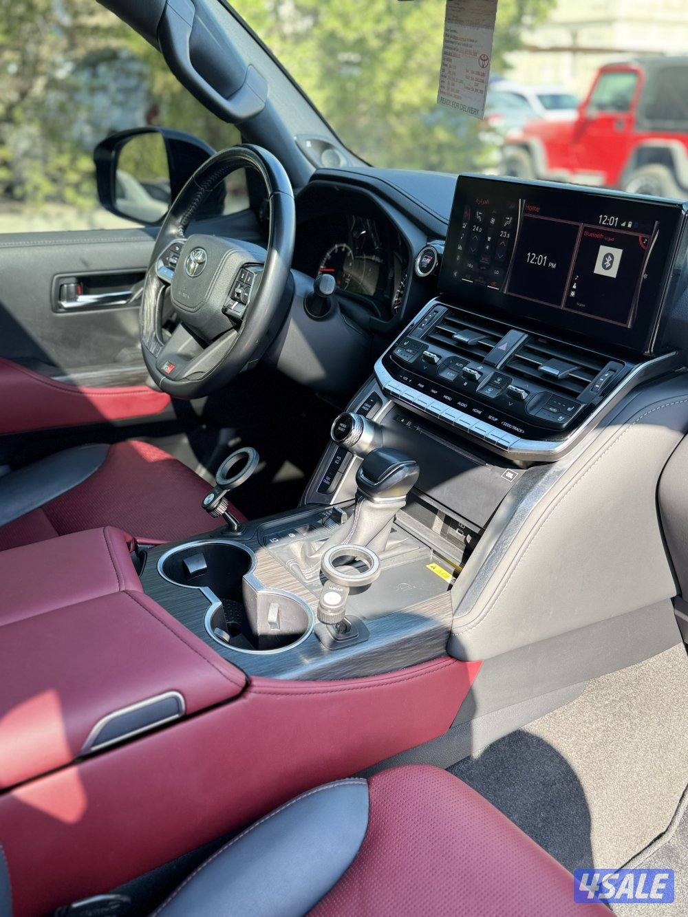 لاندكروز Gr 2022 الساير بنزين صبغ الوكالة و بحالة الوكالة شرط الفحص6