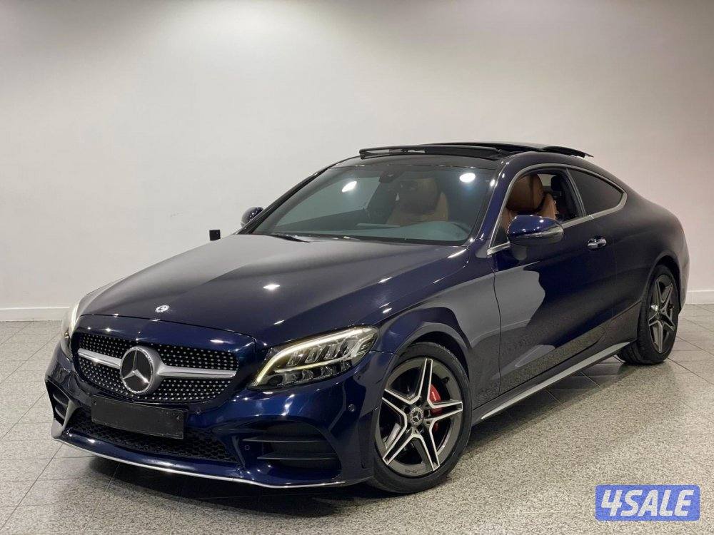 📍Mercedes / C200 COUPE / 2020 / بحاله المصننع / صبغ وكاله ✔️7