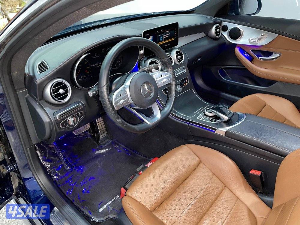 📍Mercedes / C200 COUPE / 2020 / بحاله المصننع / صبغ وكاله ✔️9