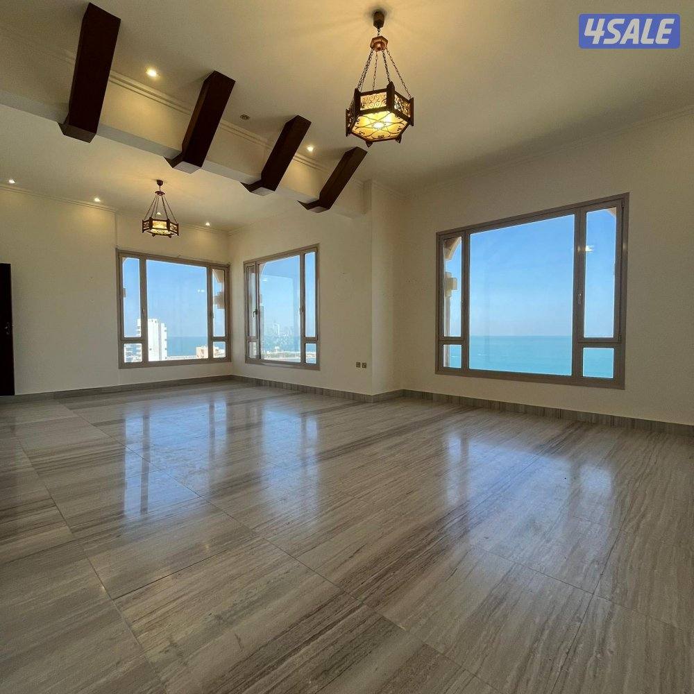 دور كامل إطلالة بحرية للإيجار في الشعب البحري قطعة 80