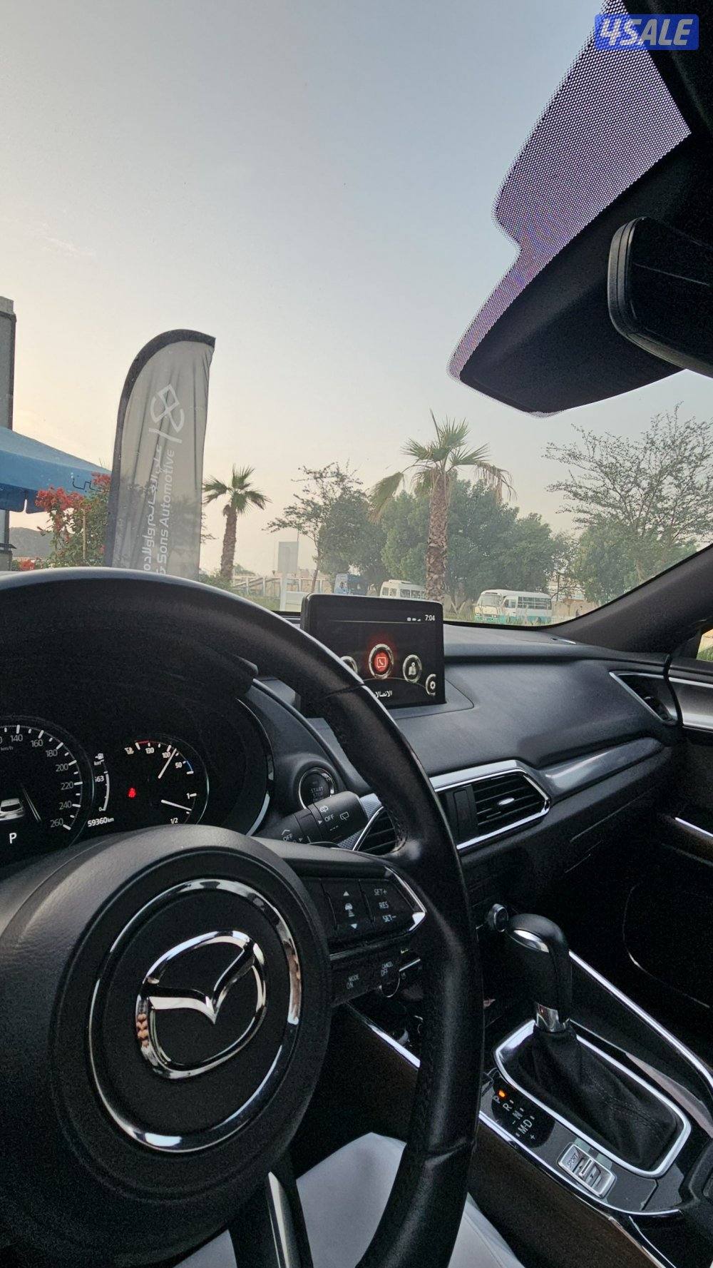 مازدا cx9 signature بحالة نادرة تحت الكفالة دبل قير3