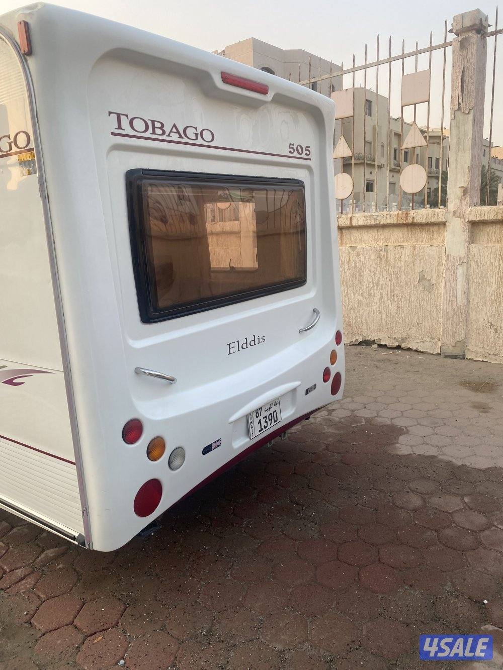 كرفان بريطاني ٢٠٠٥ ملوح تحويل مرور بحالة ممتازة شاصي ارضية شغل وكالتة1