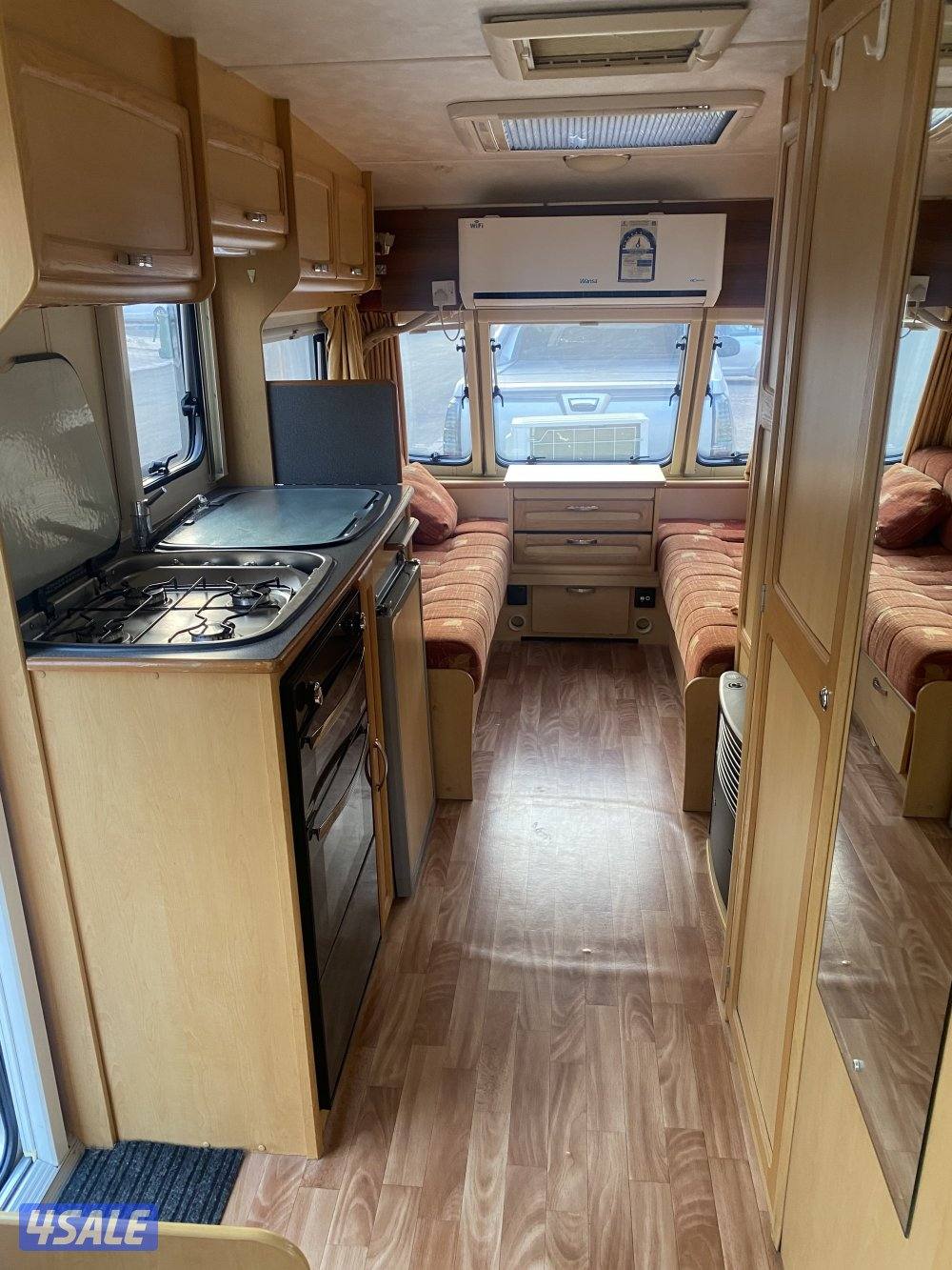 كرفان بريطاني ٢٠٠٥ ملوح تحويل مرور بحالة ممتازة شاصي ارضية شغل وكالتة4