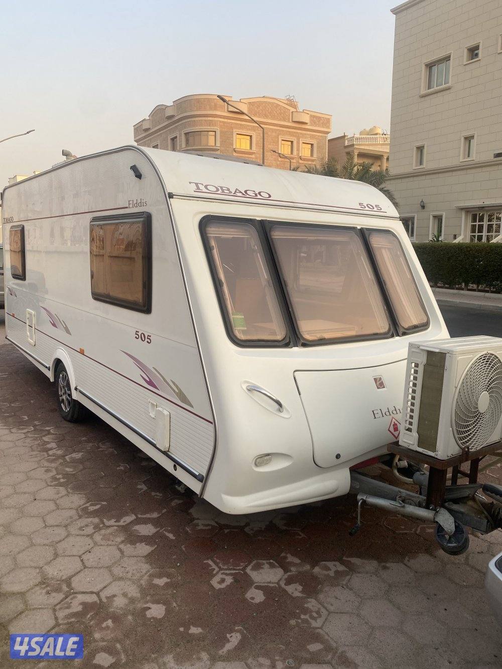 كرفان بريطاني ٢٠٠٥ ملوح تحويل مرور بحالة ممتازة شاصي ارضية شغل وكالتة7