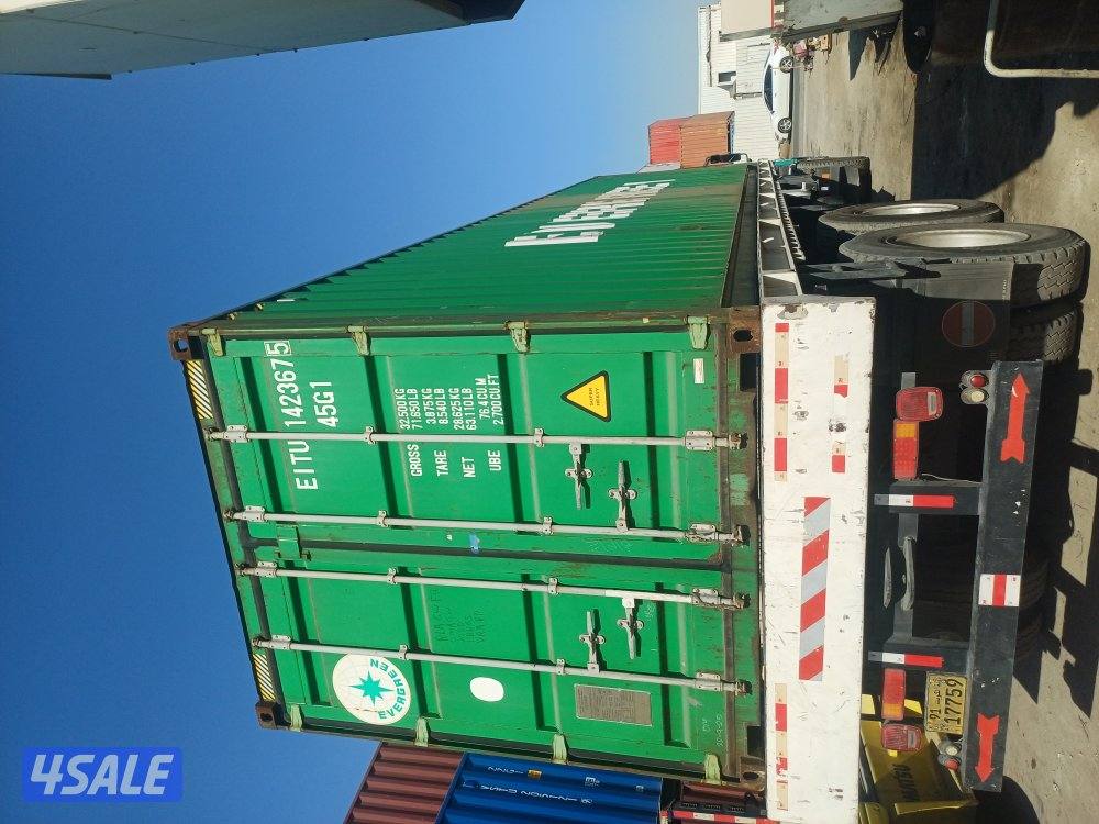 يوجد جميع انواع الحاويات حاوية كونتينر كونتر 20 قدم 40 قدم container3