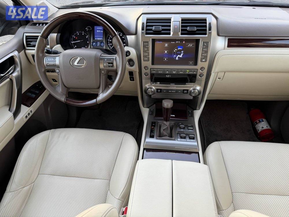 جيب لكزس GX460 موديل 2018 عداد 100 الف الساير سيرفيس وكالة منتظم1