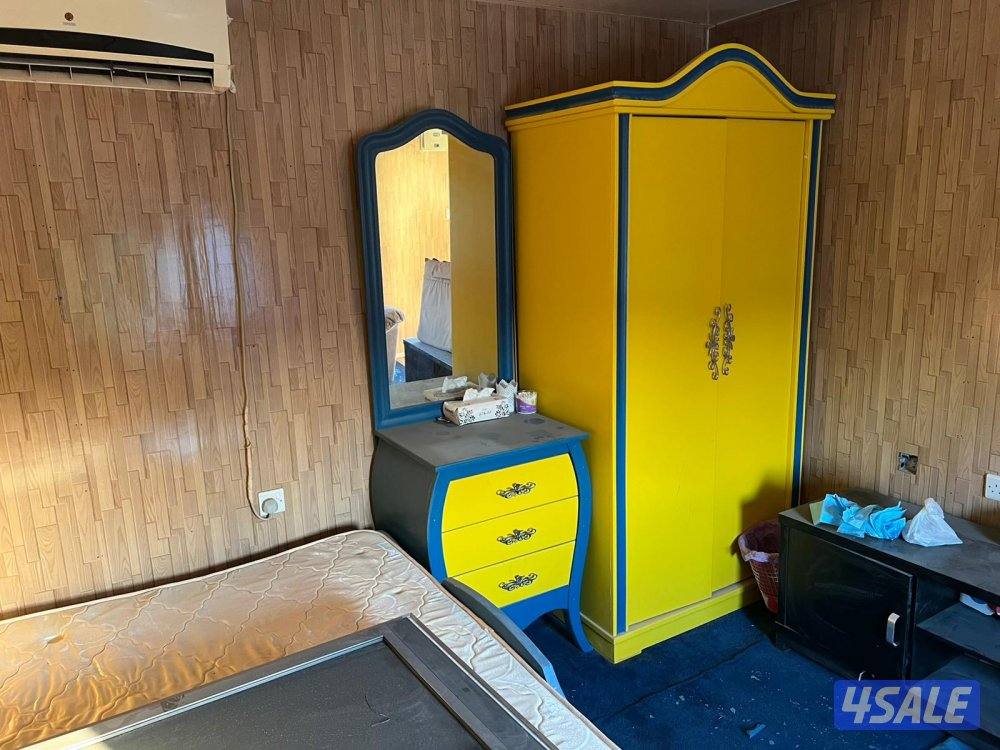 للبيع شاليه تفصال قياس ٤/٦ مع تكيف واغراضه غرفه وحمام9