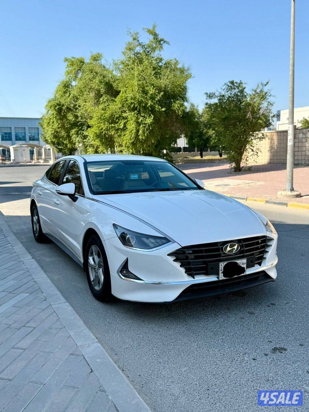 هيونداي سوناتا موديل 2021 عداد 35 بحالة الوكالة تحت الكفالة2