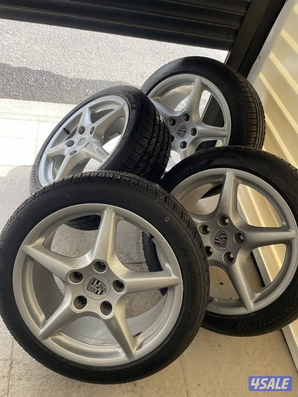 4 رنقات بورش كاريرا 997 أصلية بحاله ممتازة0