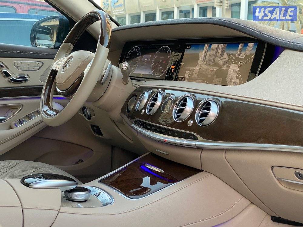 مرسيدس S400 موديل 2015 عداد 103 الف كيلو فقط صبغ الوكاله سيرفس منتظم4