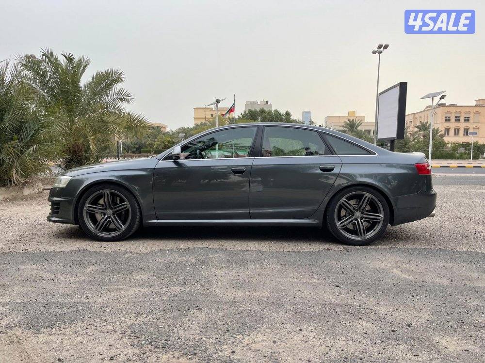 Audi Rs6 10 Cylinder B-Turbo model 2009فحص قير مكينه شاصي صبغ قطعتين2
