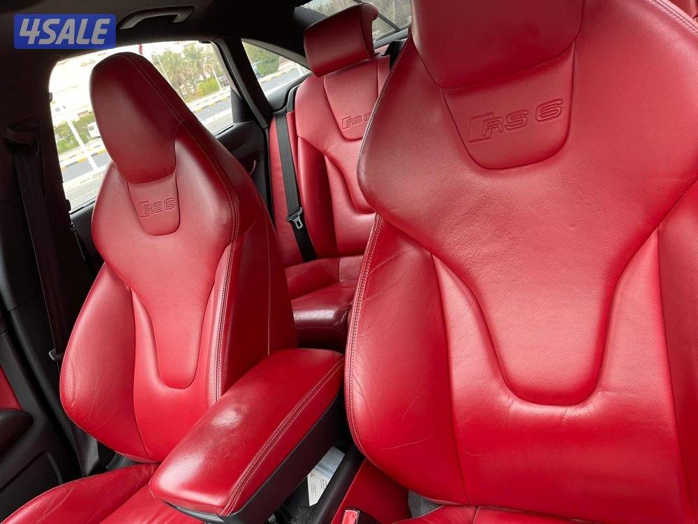 Audi Rs6 10 Cylinder B-Turbo model 2009فحص قير مكينه شاصي صبغ قطعتين4