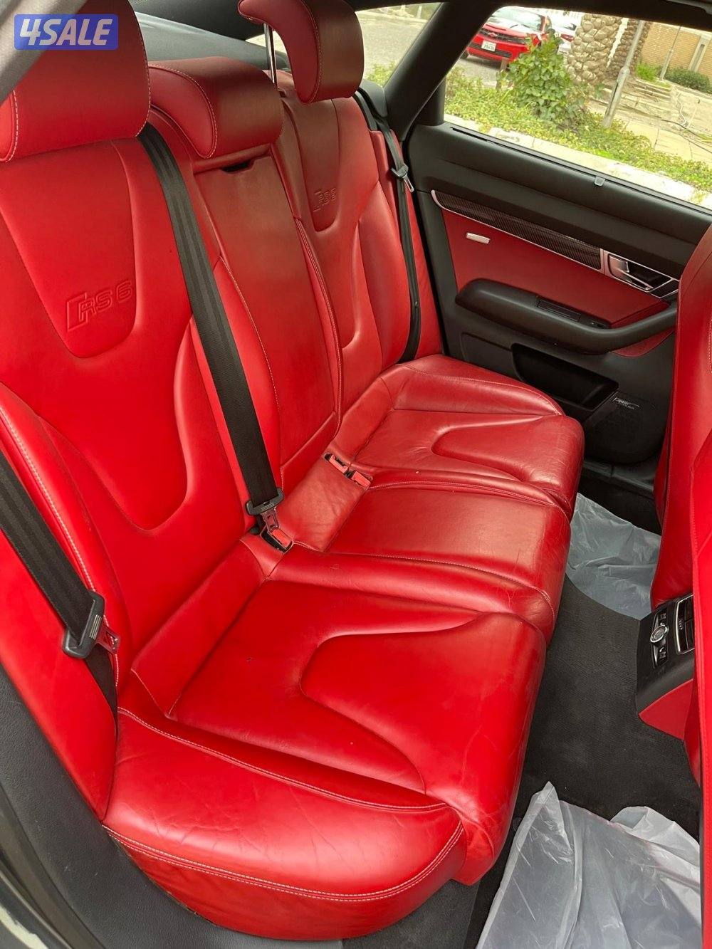 Audi Rs6 10 Cylinder B-Turbo model 2009فحص قير مكينه شاصي صبغ قطعتين5