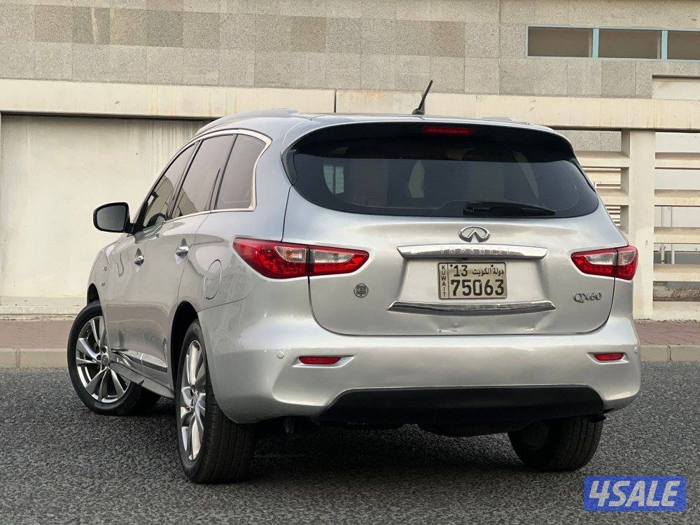 للبيع - انفينتى QX60 - موديل 2015 - بحاله ممتازه4