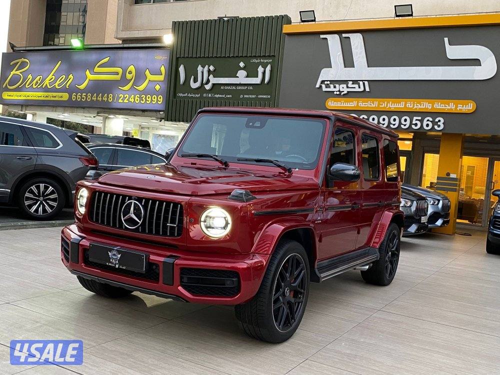 جي كلاس G63 AMG موديل 2019 وارد الملا عداد 194 الف كيلو فقط شرط الفحص0