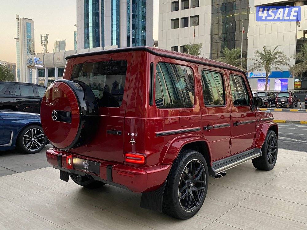 جي كلاس G63 AMG موديل 2019 وارد الملا عداد 194 الف كيلو فقط شرط الفحص3