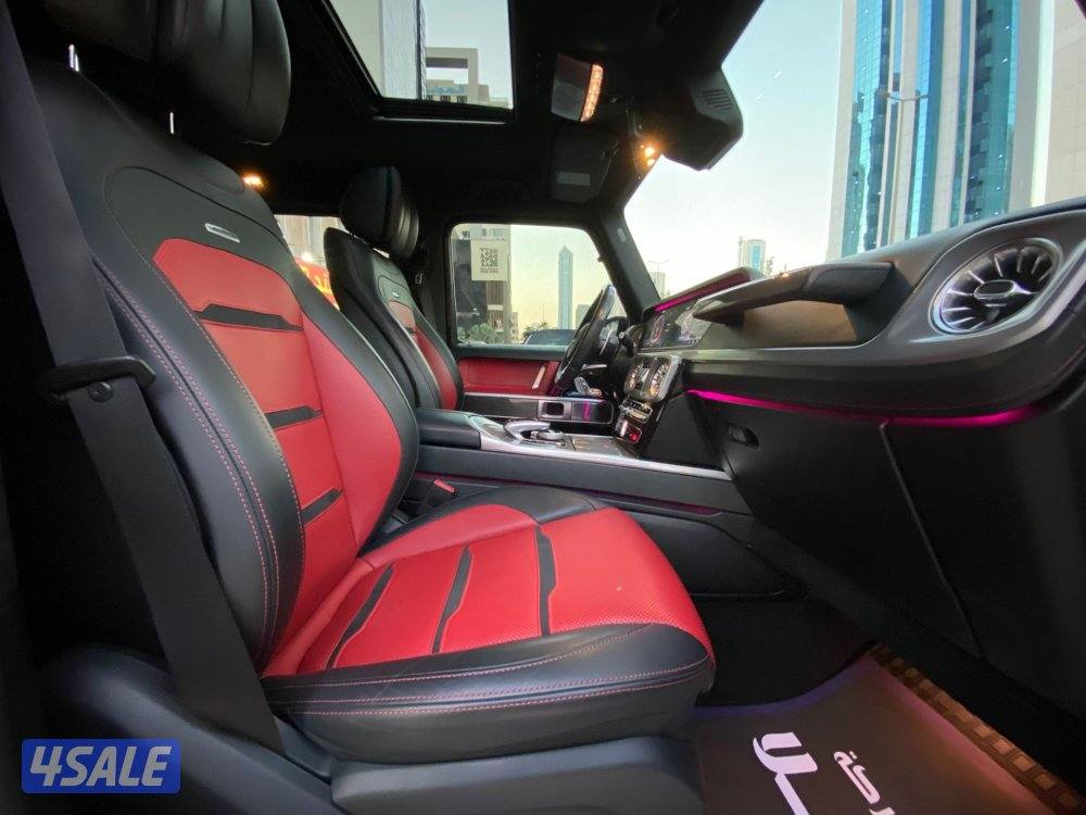 جي كلاس G63 AMG موديل 2019 وارد الملا عداد 194 الف كيلو فقط شرط الفحص6