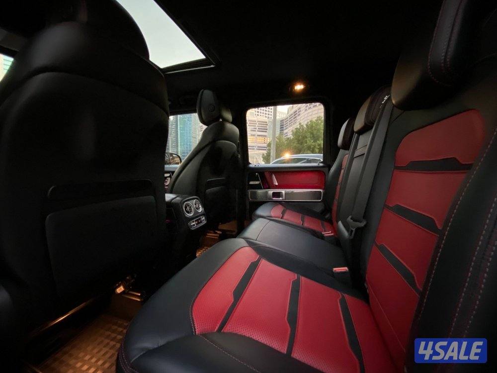 جي كلاس G63 AMG موديل 2019 وارد الملا عداد 194 الف كيلو فقط شرط الفحص8