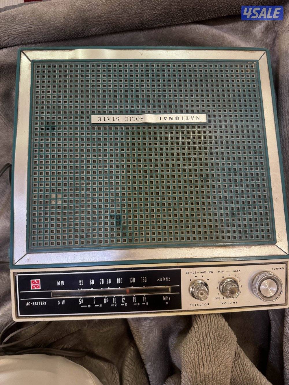 للبيع راديو مدمج وياه اسطوانه ناشيونال ياباني2
