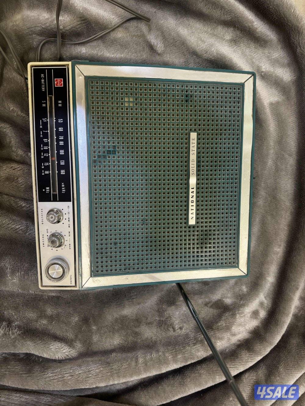 للبيع راديو مدمج وياه اسطوانه ناشيونال ياباني4