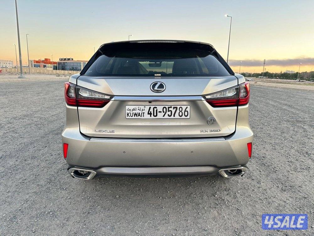 لكزس RX 350 موديل ٢٠١٧ ماشي ٩٧ الف4