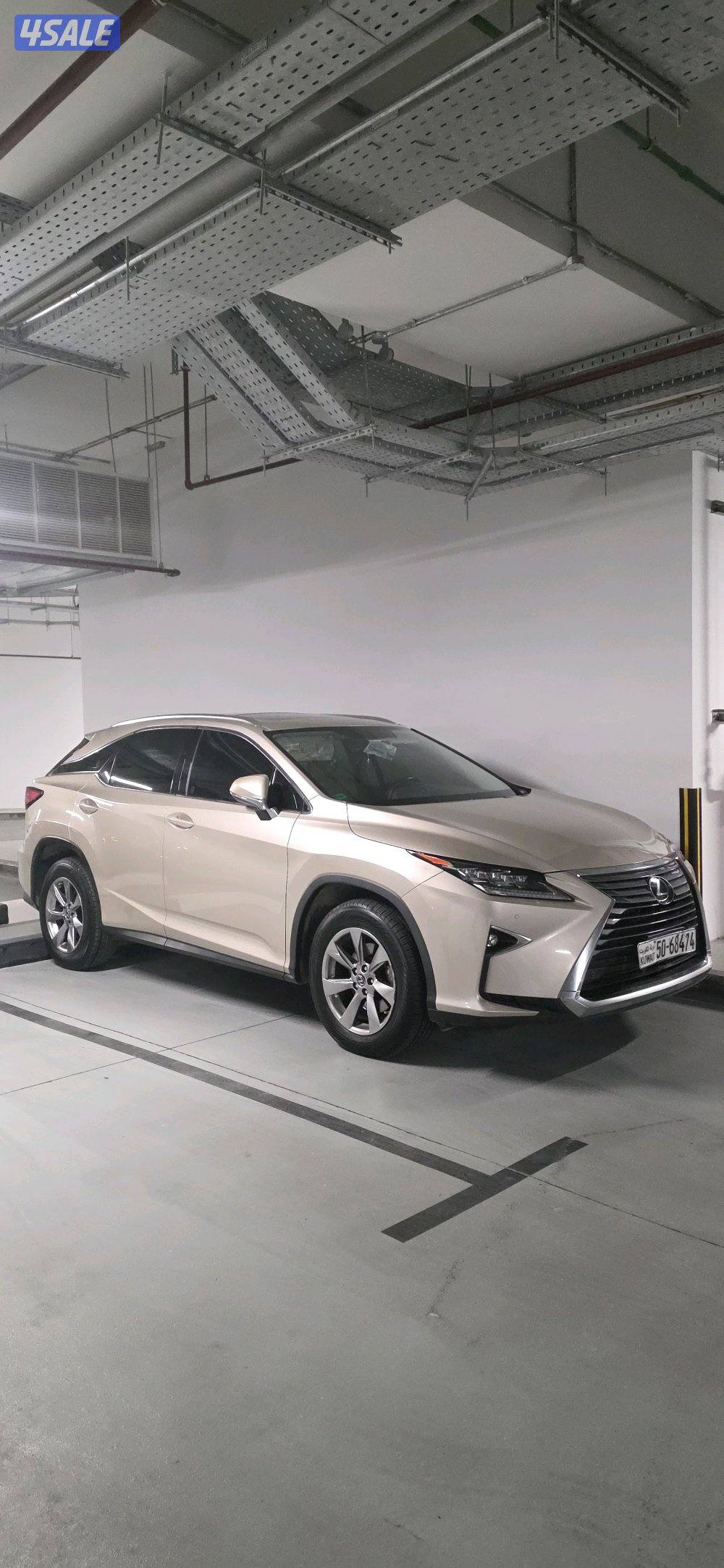 للبيع جيب لكزس RX350 موديل 2019 اللون ذهبي Lexus RX3500