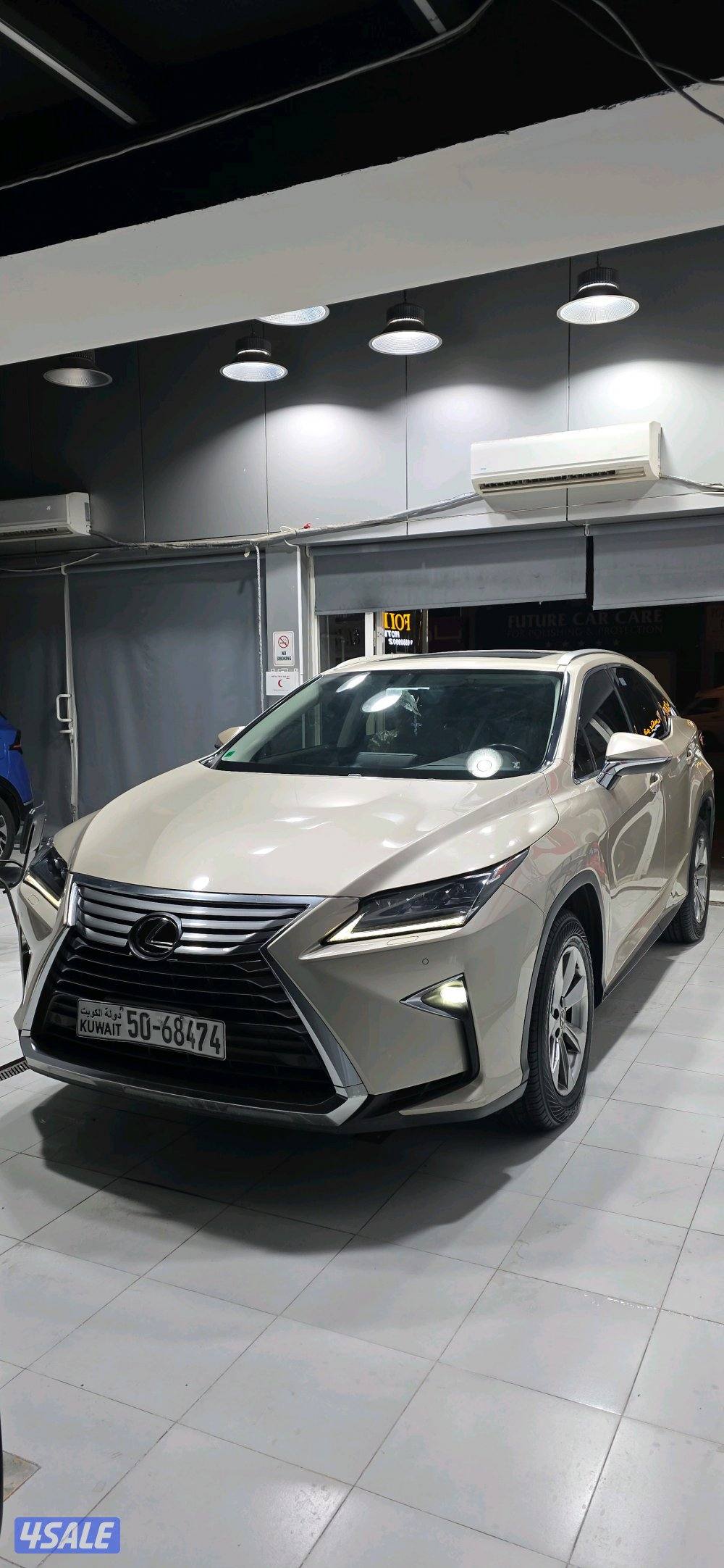 للبيع جيب لكزس RX350 موديل 2019 اللون ذهبي Lexus RX3501