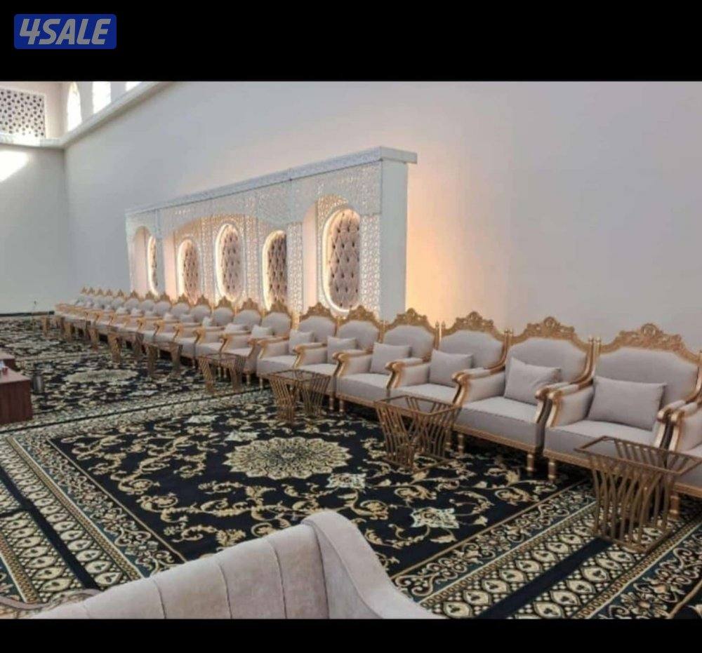 تأجير كراسي وطاولات وزينه منازل وجميع مستلزمات الافراح14