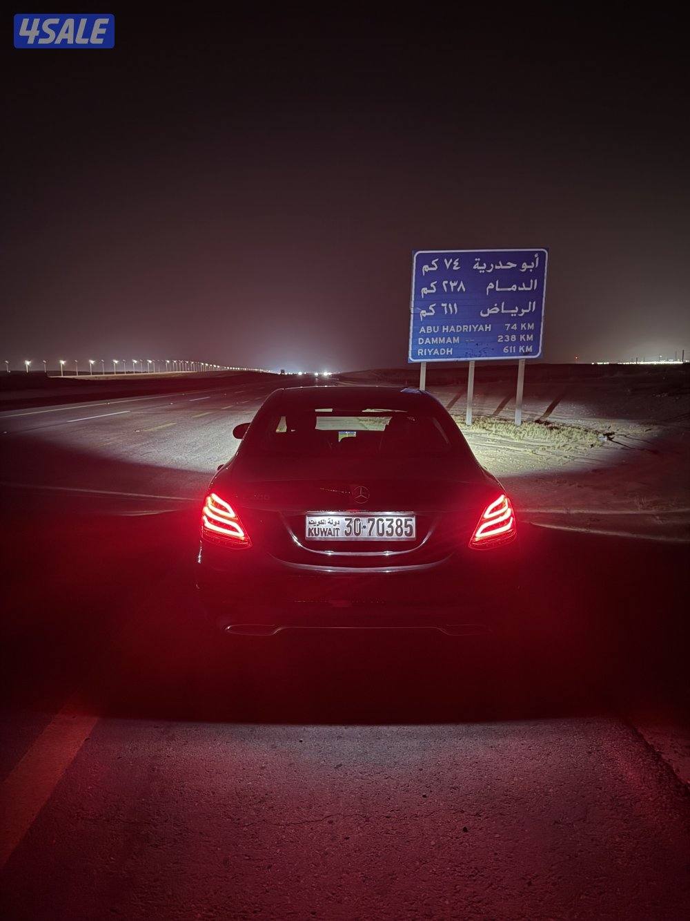 مرسيدس c200/2015 شاصي جيد صبغ وكالة اسود داخليه بيج6