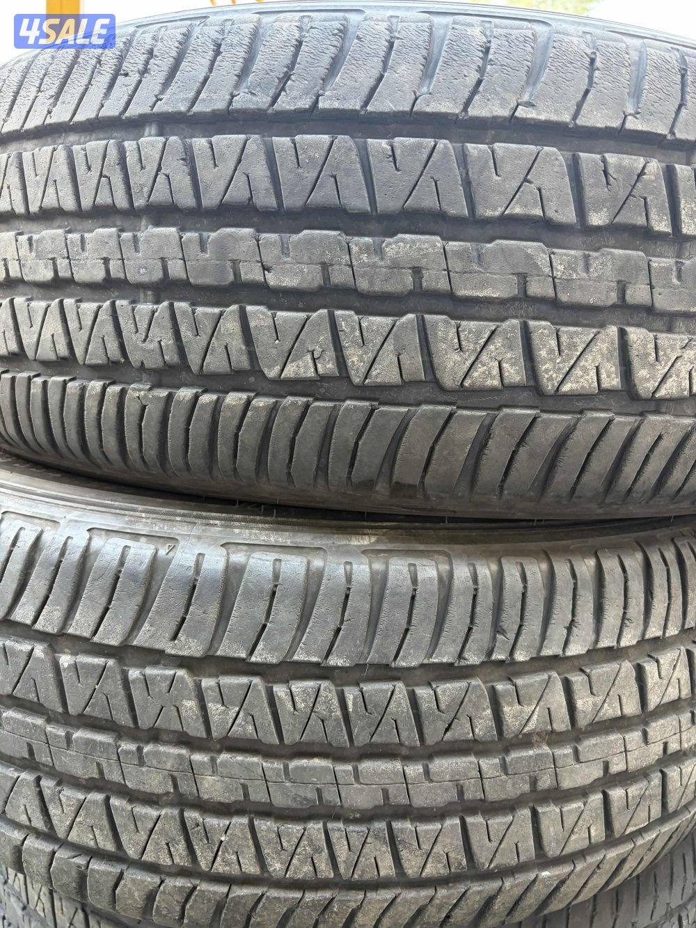 طقم دانلوب  لاندكروزر  الجديد رنق ٢٠ ياباني1