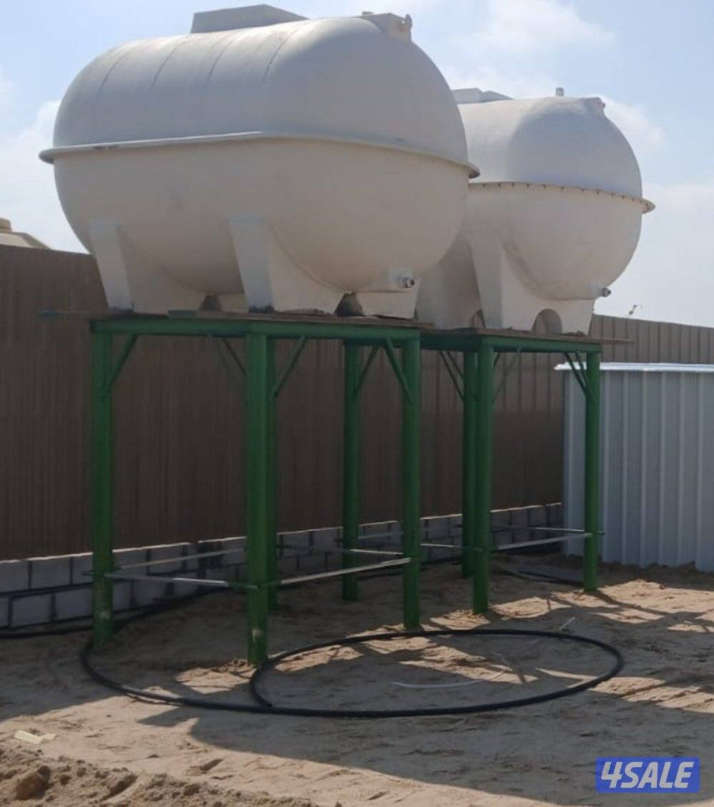 للبيع توانكي فيبر غلاس مكفولات شهر + حنفيات جديده و يوجد توانكي الشبك7