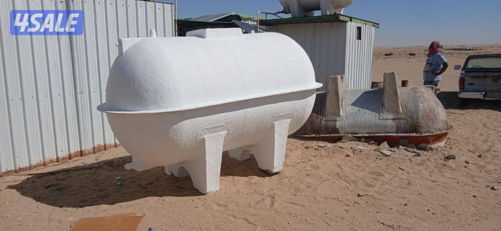 للبيع توانكي فيبر غلاس مكفولات شهر + حنفيات جديده و يوجد توانكي الشبك14