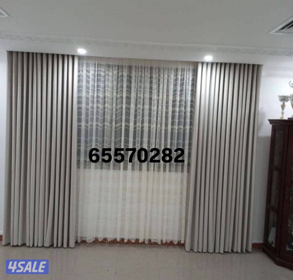 تفصيل و تركيب ستائر رول و خام و ستائر جاهز ب افضل سعر2