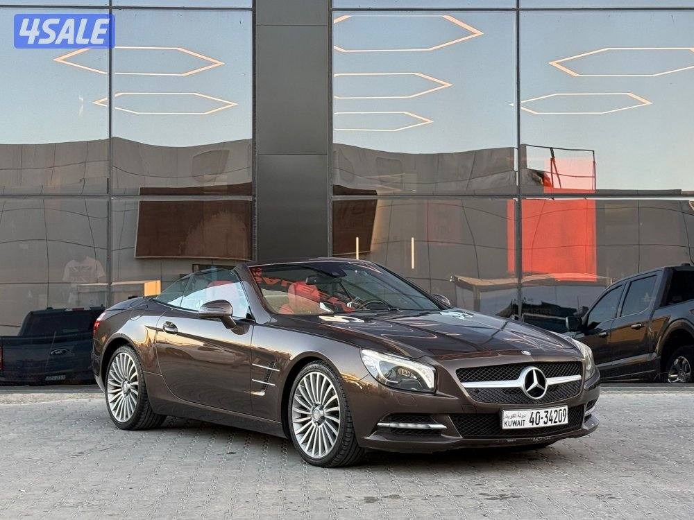 MERCEDES SL 500 _2014 صبغ الوكالة0