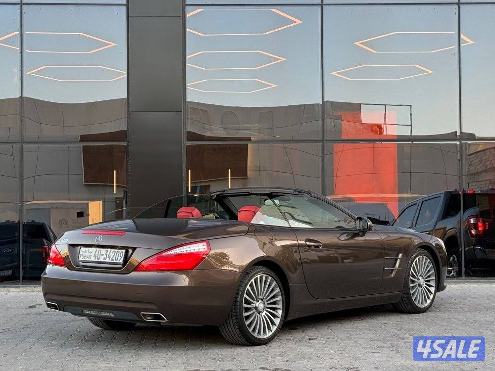 MERCEDES SL 500 _2014 صبغ الوكالة3